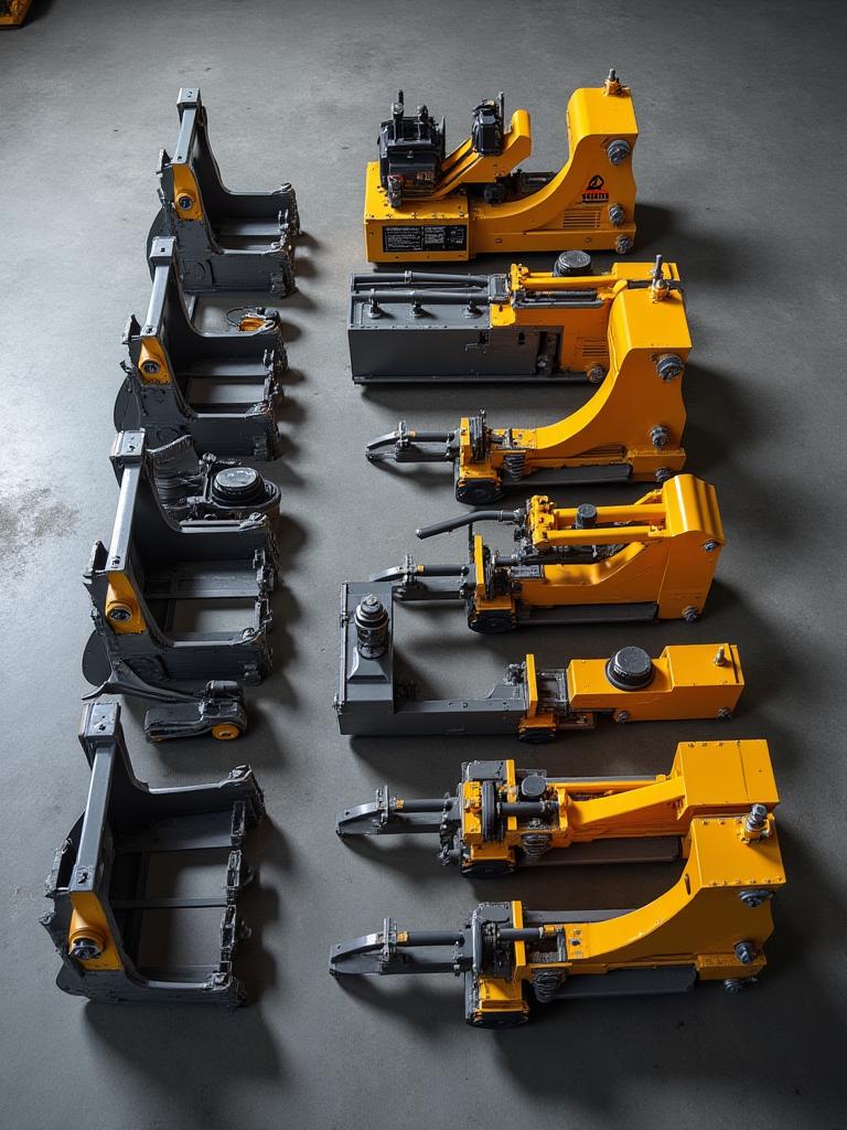 Customized construction equipment attachments