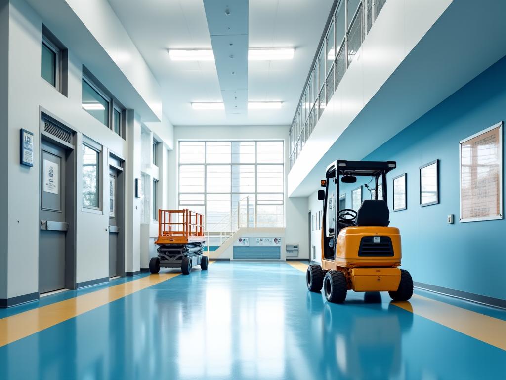 Indoor construction tools para sa regulated sites